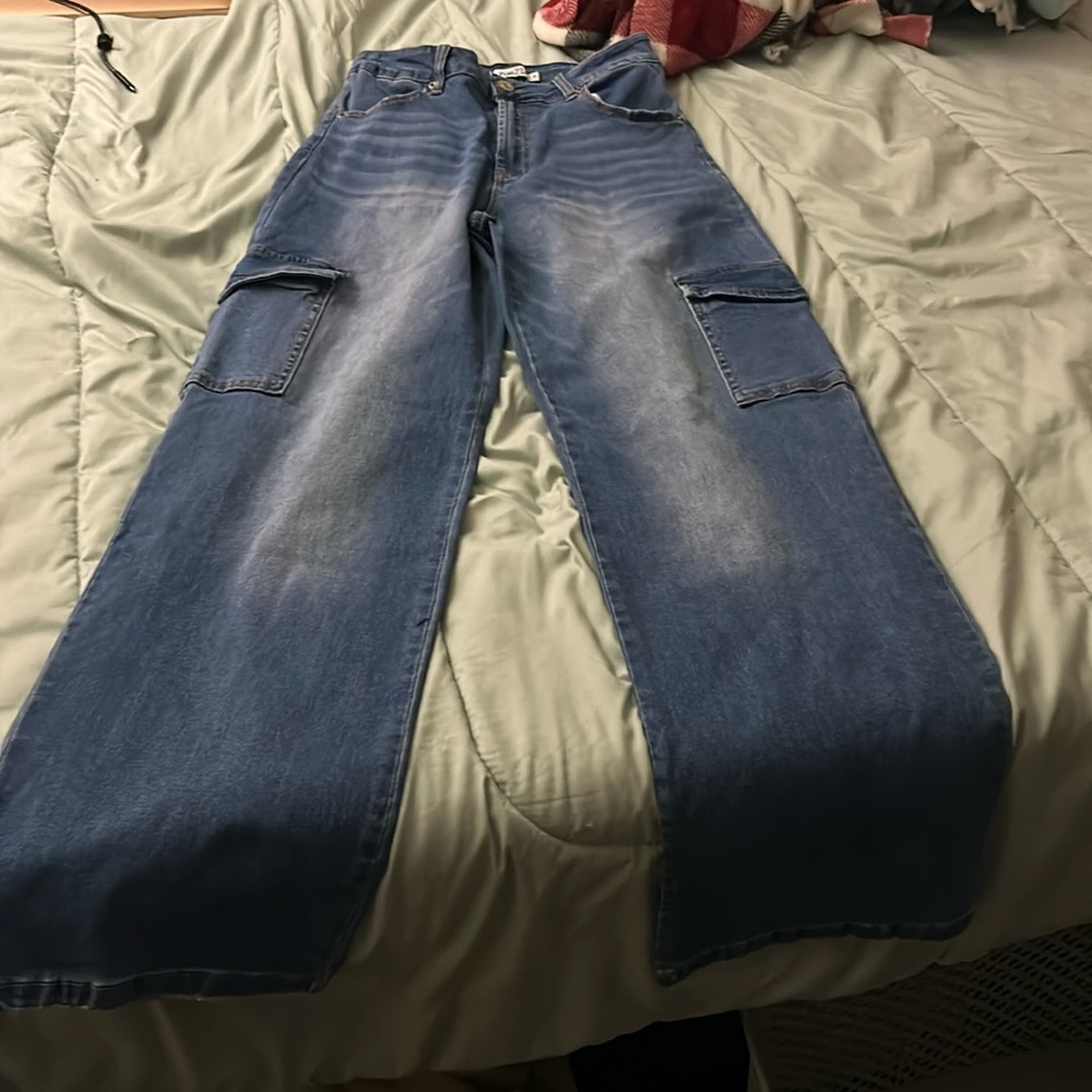 Never worn cargo jeans